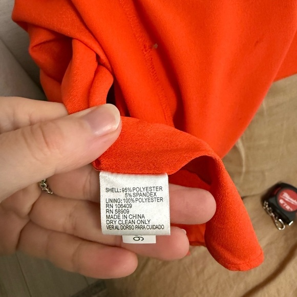 Daniel Cremieux pair of orange and Green Sleeveless knee length summer Dresses - Picture 15 of 16